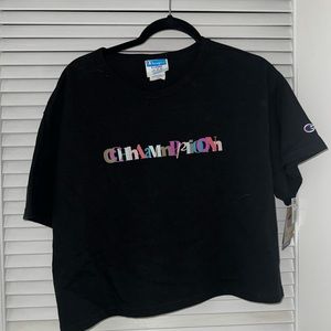 Champion cropped shirt